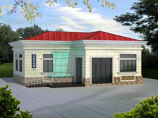 松山湖管委会现代都市型移动厕所